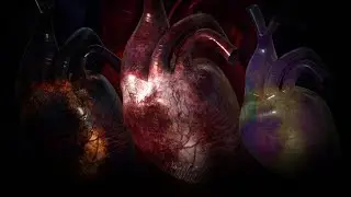 Low poly 3D heart art : Speed modelling  speedpaint : substance painter timelapse