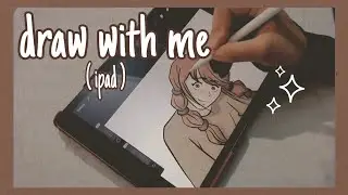 Draw with me ✍🏼 Rainy Day 🌧️ Procreate