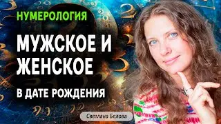 Нумерология | Мужские и женские энергии в дате рождения | Нестандартный подход | Светлана Белова