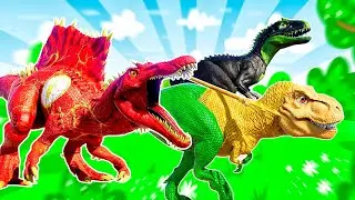 Ultimasaurus vs T.Rex, Spinosaurus, Indominus Rex | Animation (Full Version)