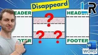 Header/footer DISAPPEARED in landscape page ✅ 2 MINUTES