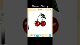 Theme : Cherry #roblox #art #drawing #paintgame #illustration #games #shorts
