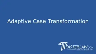 5.2.3: Adaptive Case Transformation