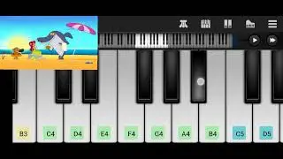 Zig and Sharko Song keyboard 🎹 Cover notes