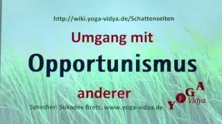 Opportunismus