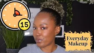 Everyday 15 Minute Makeup Tutorial For Dark Skin