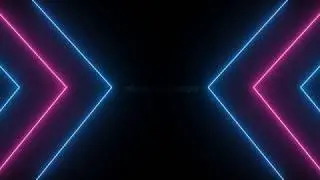 neon lights stage animation background video, progressive neon overlay loop, neon background effect