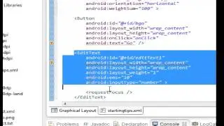 Android Tips 10  EditTexts and a Button share one line