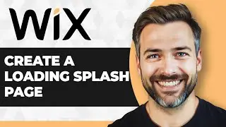 How to Create a Loading Splash Page in Wix (Step By Step) (2026 Guide)