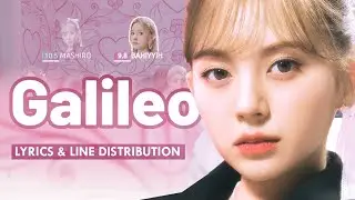 Kep1er - Galileo | Color Coded Lyrics and Line Distribution