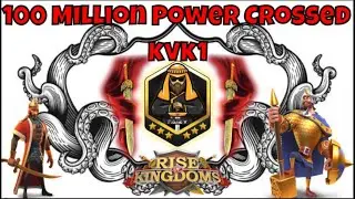 100 Million Power crossed before KVK1 - Rise of Kingdoms