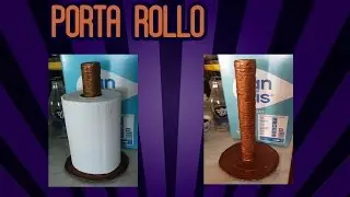Porta rollo de papel toalla o papel de cocina