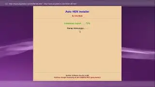 Bukti PS3 Auto HEN berhasil di HFW 4.88