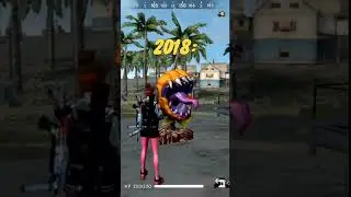 FF 2023 or 2018?? #freefire #freefireindonesia #freefireold #shorts