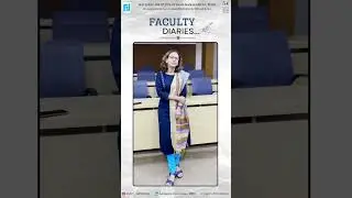 Faculty Diaries - Dr. Dipali Krishnakumar, Professor, PGDM (B&FS)