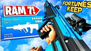 new *BROKEN* RAM 7 META in WARZONE after UPDATE! 🔥 (BEST RAM 7 CLASS SETUP/LOADOUT)