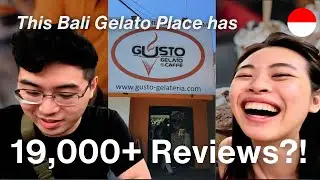🇮🇩 Trying famous gelato in Bali - Is it worth it? [Indonesia Ep. 2]