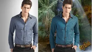 How to Change Background  and Shirt Colour in Adobe Photoshop Very easily
