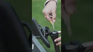 Crazy Bike lock that Disappears Invisibly into the Seat Post👍🚲 #shorts #bike #bikelock #bikelover