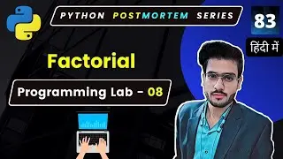Find Factorial of a given number | Python Coding Round #83