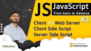 Client vs web server,client side script vs server side script ,diff between client  and server #3