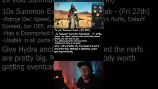 2x Void | 10x Tuhanarak | RAID Shadow Legends