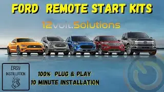 Ford 100% Plug & Play Remote Start Installation/DEMO