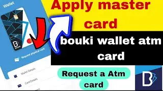 Apply now bouki wallet atm card Request physical card Urdu Hindi