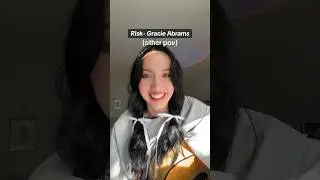 What if Risk by Gracie Abrams was written from the other person’s pov? #gracieabrams #pov #popstar