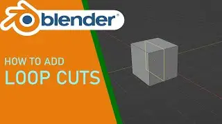 Blender how to add loop cuts