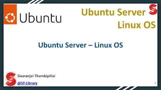 Ubuntu Server – Linux OS | @ST-Library