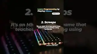 Learn to Code While Playing Games - #shorts #shortsfeed