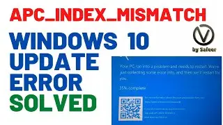 Windows Blue screen error apc_index_mismatch. solved 2021