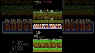 💀 Ghosts N Goblins Arcade | NES comparison 💀