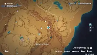 Genshin Impact Valley of Dahri Collect Dendro Particles Chest Challenge