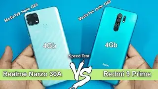 Realme Narzo 30A vs Redmi 9 Prime Speed Test || MediaTek Helio G85 vs Helio G80 / Antutu Scores