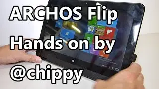 Archos Flip low-cost convertible. Hands on.