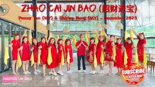 Zhao Cai Jin Bao (招财进宝) - Line Dance || Demo By Immortality Line Dance