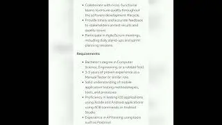 Manual Tester#fresher #experienced #getemployed #youtubeshorts#getemployed #manualtestingjobs#qajobs