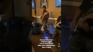 MrDrumHead & Unusual Musician’s Collective Band Live at Emit Cigars Wine Down Wednesdays 7pm-9:30pm