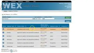 Change a new employer submission on myWEX