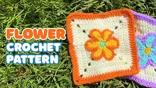 FLOWER PATTERN crochet / diy / knitting for beginners