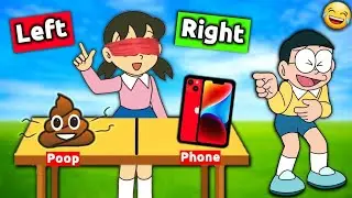 Nobita Playing Funniest Games With Shizuka 😂