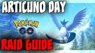 ARTICUNO DAY RAID GUIDE IN POKEMON GO! BEST COUNTERS TO BEAT ARTICUNO!