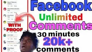 How to increase Facebook Comments ||  Facebook par Comments kaise badhaye 2021 || Auto comments 😱😱