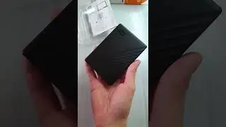 WD My Passport 4TB Portable HDD Unboxing (ASMR) #wd #mypassport #hdd #unboxing #asmr #shorts