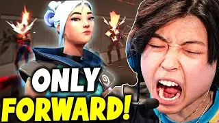 MOST AGGRESSIVE JETT IN RADIANT RANKED?? | Oxy
