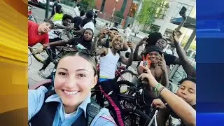 GOING VIRAL: Police officer's encounter with group of bicyclists goes viral