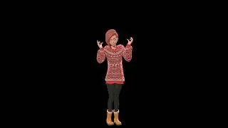 Green Screen Characters Logo Reveal Intro  Background