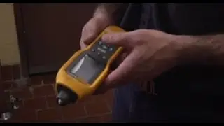 Работа с виброметром Fluke 805